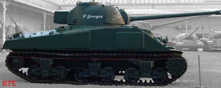 Sherman Firefly Vc, Brussel.