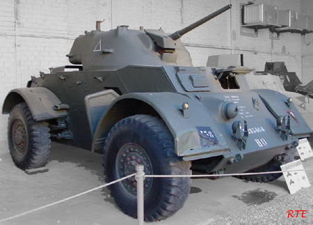 T17E1 Staghound Mk.I , Brussel.