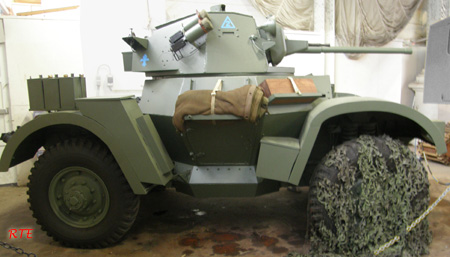 Daimler Armored Car Mk.I, II, Brussel.