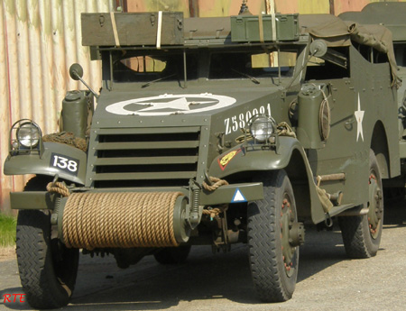 M3A1 White 4x4 scout car.