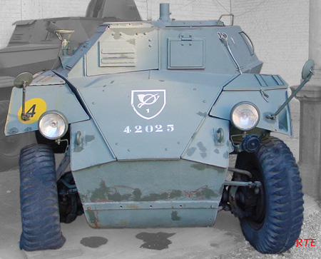 Humber Mk.II, Scout Car, Brussel.