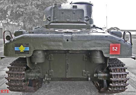 Cruiser Tank Grizzly I in Portsmouth (GB).