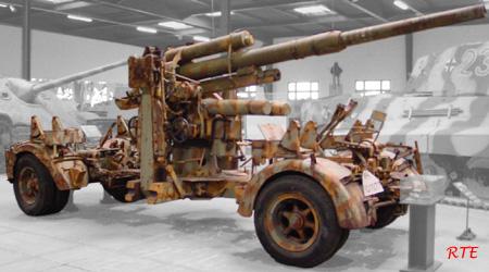 8,8cm FlaK 37, Saumur (F).