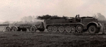 24cm Kanone 3, transport.