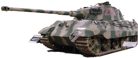 Könings Tiger, Tigre II, Sd.Kfz.182,Saumur (F).