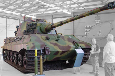 Könings Tiger, Tigre II, Sd.Kfz.182, Munster (D).