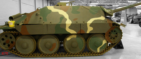 Sd.Kfz. 138/2. Jagdpanzer 38(t), 'Hetzer', in Bovington (UK)