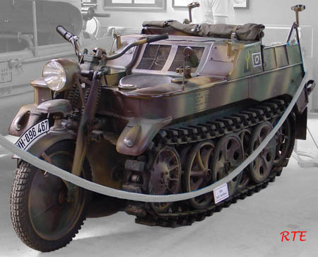 Kleines Kettenkraftrad Sd.Kfz.2, Munster (D).