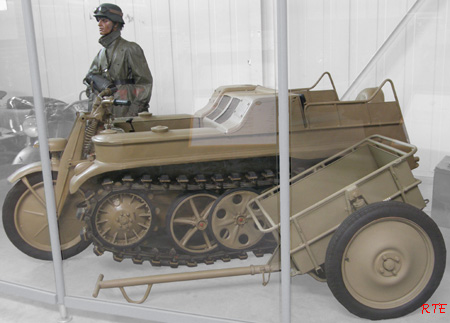 Kleines Kettenkraftrad Sd.Kfz.2, Koblenz (D).