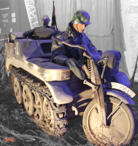 Kleines Kettenkraftrad Sd.Kfz.2, Bastogne (B).