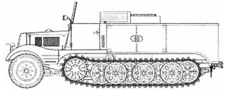 Leichter Zugkraftwagen 3t Sd.Kfz.11. Koblenz.