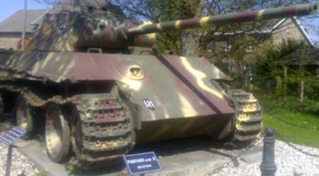 Panzer V Ausf. G  ( Panther tank ), Grandmenil (B).