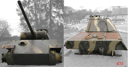 Panzerkampfwagen V, Panther, Ausf. G, Celles (B).