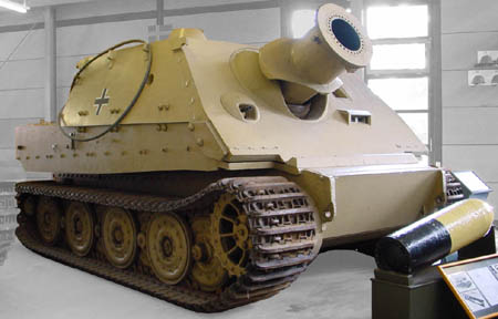 Sturmtiger, Tiger-Mörser, Munster (D).