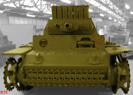 Panzer III, Ausf.N in Bovington.