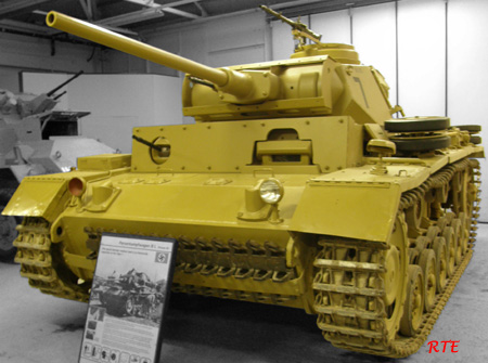 Panzer III Ausf.L (Tp) in Bovington.