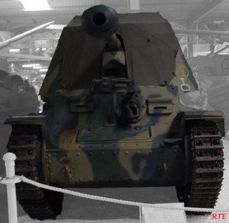 Sd.Kfz. 138, Panzerjäger, 'Marder III' Ausf. H, in Sinsheim (D).