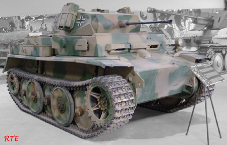 Panzerkampfwagen II, Ausf. L, "Luchs", Saumur (F).