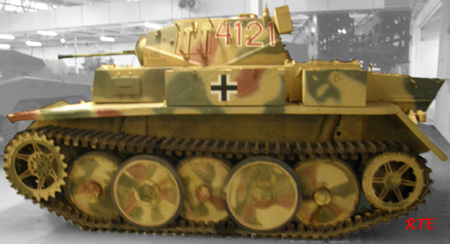 Panzer II, Ausf. L, Luchs, in Bovington (GB)