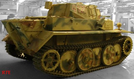 Panzer II, Ausf. L, Luchs, in Bovington (GB)