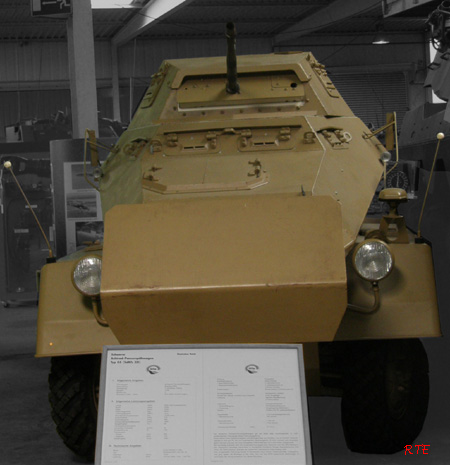 Schwerer Achtrad Panzerspähwagen, Sd.Kfz.231, Koblenz (D).