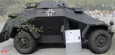 Sd.Kfz.222 Leichter Panzerspähwagen, Ursel (B).