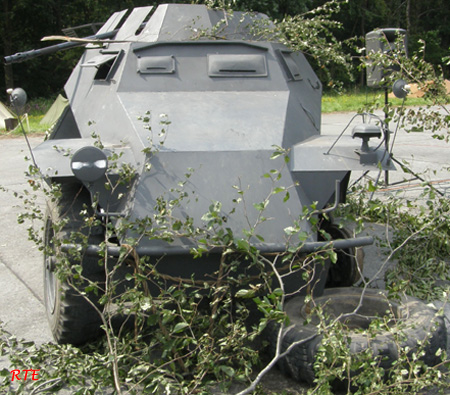 Sd.Kfz.222 Leichter Panzerspähwagen, Ursel (B).