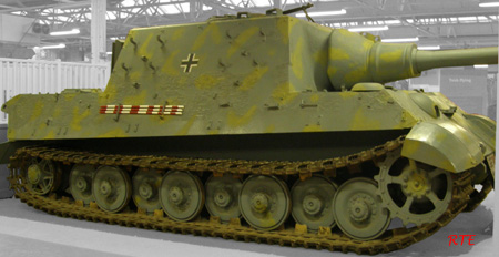 Sd.Kfz.186, Jagdpanzer VI, Jagdtiger, Bovington.