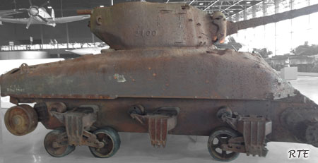 M4A1(76)w, Sherman II A in Soest (NL).