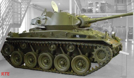 Light Tank M24 'Chaffee', Amersfoort.