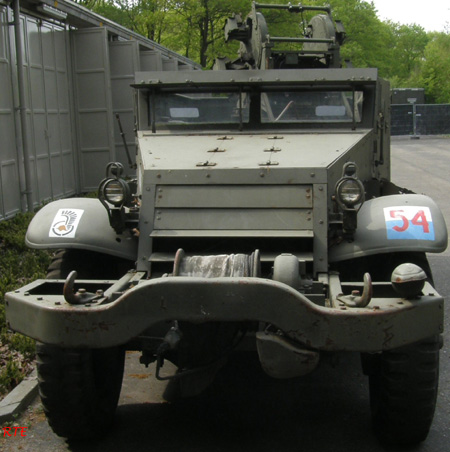 M16 half-track, in Best (NL).