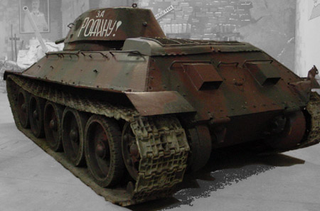 Medium Tank T34-76a, Saumur (F).