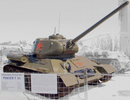 Medium Tank T34-85 Sinsheim (D).