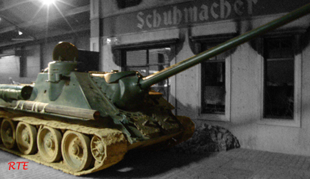 Tank Destroyer SU100, Duxford (GB)