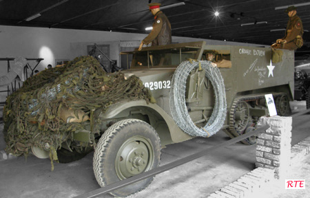 M3 half-track in Best (NL).