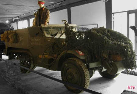 M3 half-track in Best (NL).