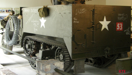 M3 half-track in Best (NL).