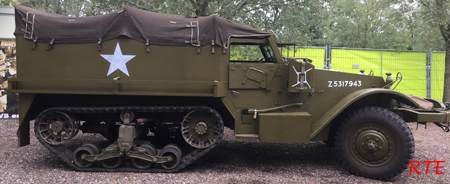 M3 half-track in Wanroij (NL).