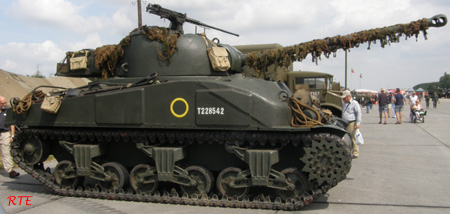 Tank Destroyer, Sherman Hybrid Ic Firefly, Ursel Belgium.