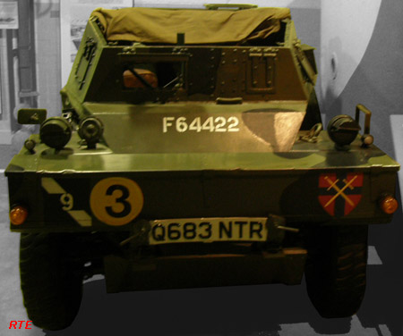 Daimler Scout Car Mk.II "Dingo" in Portsmouth (GB)