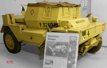 Daimler Scout Car Mk. II "Dingo", Bovington