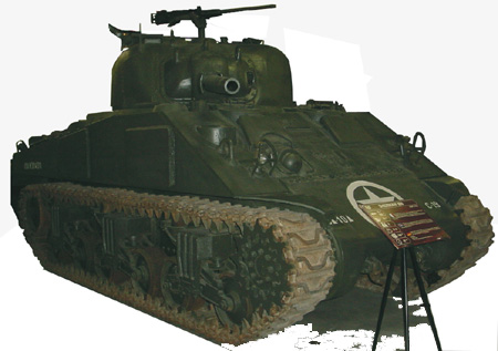 Medium Tank M4 "late model" - Saumur