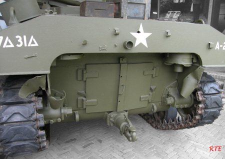 Medium Tank M4 "early model", in Overloon (NL).