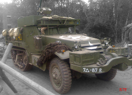 Half-track M3A1 in Bussum(NL)