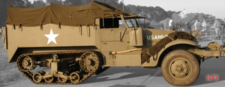 M3 half-track in Ursel (B)