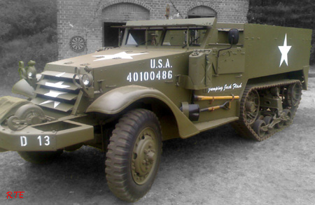 M3 Half-track, Bussum (NL).