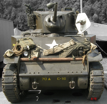 Light Tank M3A3 in Ursel.