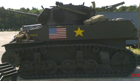 Light Tank M3A3 in Ursel