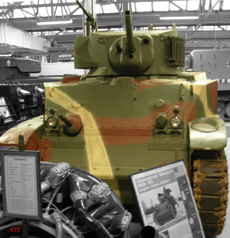 Light Tank M5A1, Tank Museum in Bovington