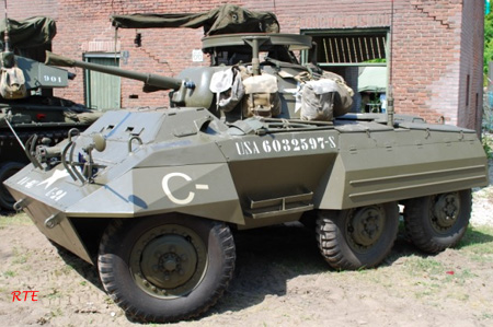 M8 "Greyhound" in Bussum (NL)